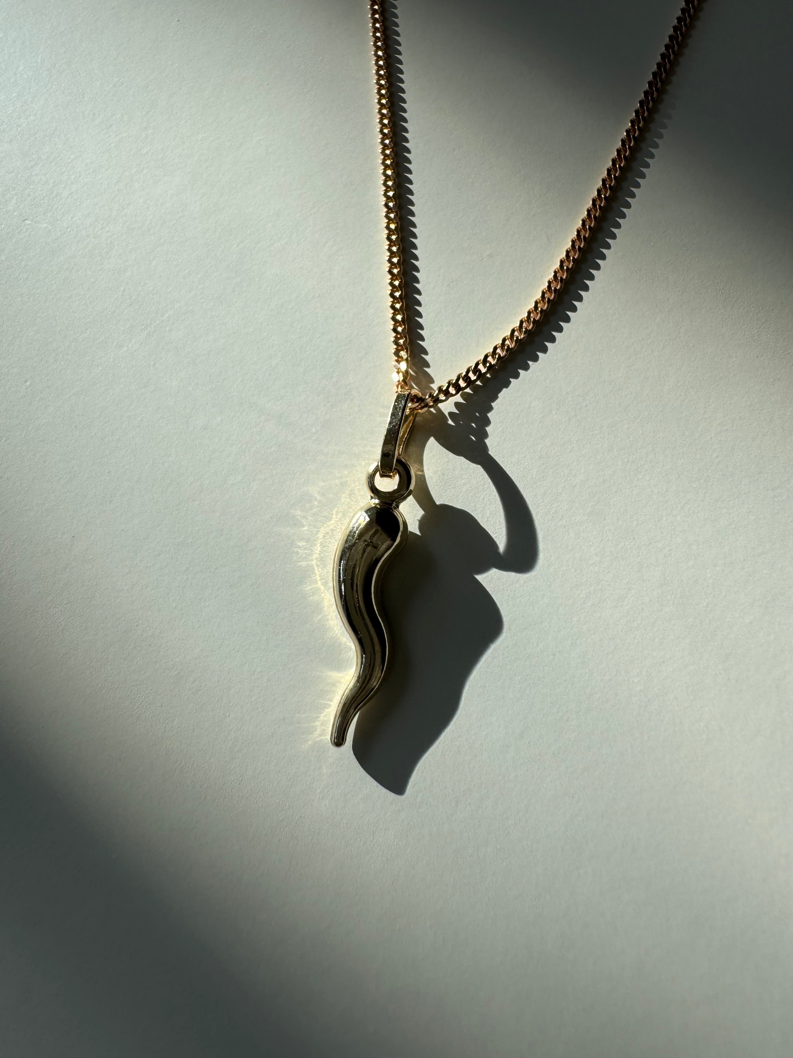 14ct Yellow Gold Amalthea Pendant - 20CM